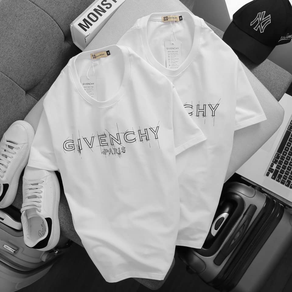 Áo Givenchy Varsity Logo Cotton T-shirt. – MR. AUTH
